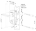 US Mortise Cylinder Keyway - LKLUKY4040