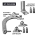 XL Bi-Fold Kit for Swing Gate - HAC500A