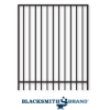 Flat Top Two Rail Gate flat top two rail gate, 2-rail, galvanized, powder coated, blacksmith brand, ornamental walk gates, walk gate, extended bottom pickets, upright gates, 1" rails, one inch rails, ts distributors