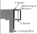 Indoor Maglock "Z" Brackets - GTAPMG1200Z