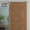 Stainless Steel Barn Door Hardware Kit  stainless steel barn door hardware kit, heavy duty barn door kit, barndoor, barn door round bar, top mount barn door, surface 