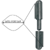 Tear Drop Weldable Hinge gate hardware, gate closer, lockey, adjustable hydraulic, fence, self-closing, hinge set, door closer, gate locks, swing gate, exit control hardware, deadlocking gate, free exit push, handle converter, sliding gate lock, code lock, mechanical lock, gate keeper, safety gate latch, magna-latch,  heavy-duty exit, back catch, gate latch, barrel bolt, barrel hinge, piano hinge, weldable hinge, cane bolt, drop bolt, tru-close, lokklatch, self closing hinge, magnatic latch, security keeper, locinox, bar adaptor, bat-wing hinge, steel mailbox, aluminum sliding gate track, trolley wheels, sliding door track bracket