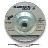 Type 27 Grinding Wheels with Quick Change Metal Hub Caution tape, halogen flood lights, polyethylene fence, barricade fence, crowd control fence, oxy-acetylene cutting tips, flashback arrestors, miller, blacksmith brand, pesticide respirator, welding respirator, polycarbonate face shield, welding goggle, wire cup brush, wire wheel, Irwin drill bit, resin fiber sanding disk, shank kit for polishing pad, Bearcat, Dewalt, bi-metal hole saw, grinding wheels, saw cut-off wheel, chop-saw wheel, abrasive flap wheel, Quikrete, polyurethane self-leveling sealant, weld cleaning hammers, Irwin quick grip, the original vise-grip, wire clamp, GOJO, MIG pliers, Aviation, crescent professional tool set, cable hoist, manual chain hoist, Komelon, polycast, contour gauge