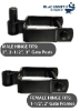 Powder-Coated Steel Bolt-On Hinges  Male or Female  Male Pre-finished bolt-on hinges, female black bolt on hinge, black gloss powder coated hinges, 3 inch bolt on hinge, bolt on gate hinge, bolt on hinge for gate frame, heavy duty bolt on hinge, steel bolt on hinge, no weld gate hinge, bolt on barrel hinge, bolt on hinges near me">