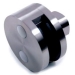 Circular One Sided Glass Clamp for Stainless Flat Tubing - SFE00831