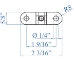 Lag Bracket-Threaded - SFEMMF06SX
