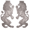 Aluminum Ornamental Casting - Large Lions Aluminum Ornamental Casting, Alumimnum Casting, Aluminum Lions, Decorative Lions, TS Distributors