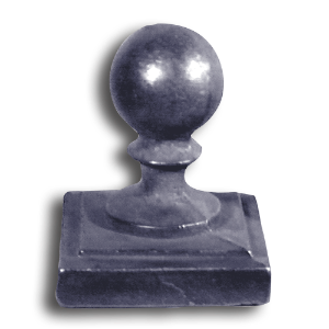 Cast Iron Newel Post Ball cast iron newel post ball, newel post ball, cast iron post ball, post ball, fence accessories, cast iron fence accessories, fence post cap, cast iron post cap, finials, cast iron finials, decorative finials, decorative post caps, metal finial, metal post cap, cast iron newel post ball tops, cast iron ball caps, ts distributors