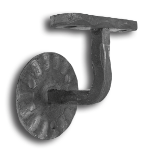 Hammered Handrail Bracket decorative metal bars, hammered metal bars, handrail bracket, hammered bracket
