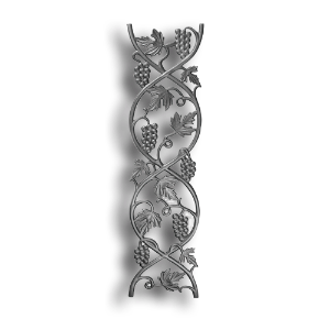 Panel - Vineyard Design Cast iron panel, panel, vineyard design, vineyard panel, fence panels, metal panels, decorative panels, ts distributors