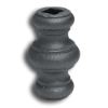 Cast Iron Baluster Collar 1/2" Square forged steel finial, cast iron bushings, brass finial, bushings, baluster, cast iron baluster collar, cast iron shoes and bases, brass baluster, powder-coated, zinc square shoe, aluminum baluster collar, simshoe, ts distributors