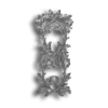 Curly Oak Panel Cast iron panel, panel, curly oak design, curly oak panel,castr iron casting, metal panel, decorative panels, ts distributors