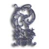 Bird of Paradise Panel Cast iron panel, panel, bird of paradise design, birds of paaradise panel, fence panels, metal panels, decorative panels, ts distributors