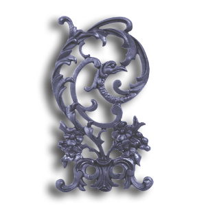 Bird of Paradise Panel Cast iron panel, panel, bird of paradise design, birds of paaradise panel, fence panels, metal panels, decorative panels, ts distributors