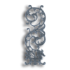 Bird of Paradise Panel Cast iron panel, panel, bird of paradise design, birds of paaradise panel, fence panels, metal panels, decorative panels, ts distributors