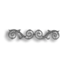 Pontalba Door Casting Door Trim, Cast Iron Door Trim, Cast Iron Casting, Door Casting, TS Distributors, Birds of Paradise Design