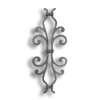 Cast Iron Picket Casting - Scroll - Fits 1/2" Pickets Cast iron picket casting, cast iron casting, cast iron scroll, decorative scroll design, decorative picket castings, metal scrolls, fits half an inch picket, fits 1/2" picket, fence accessories, decorative fence accessories, ts distributors