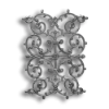Bird of Paradise Panel Cast iron panel, panel, bird of paradise design, birds of paaradise panel, fence panels, metal panels, decorative panels, ts distributors