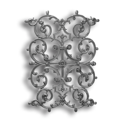 Bird of Paradise Panel Cast iron panel, panel, bird of paradise design, birds of paaradise panel, fence panels, metal panels, decorative panels, ts distributors