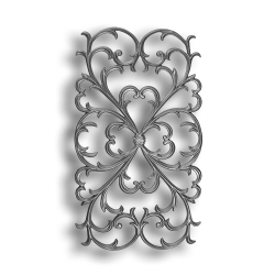 Contemporary Spanish Panel Cast iron panel, panel, traditional design, traditional panel, fence panels, metal panels, decorative panels, ts distributors