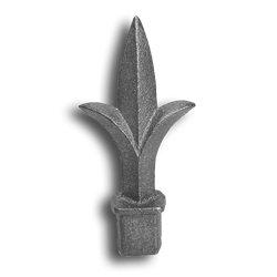 1" Cast Iron Spear Point Finial cast iron spear point finial, cast iron finial, spear point finial, metal finial, fence accessories, cast iron fence accessories, fence posts, hip-knob, cast iron finials for sale, finials, spear finails, decorative finials, fence posts, ts distributors