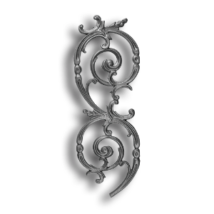 Panel - Pontalba Design Cast Iron Panel, Panel, Pontalba Design, Pontalba Panel, Cast Iron Casting, metal panel, deccorative panel