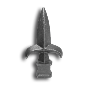 Cast Iron Spear Point Decorative Finials cast iron spear point finial, cast iron finial, spear point finial, metal finial, fence accessories, designmaster, cast iron fence accessories, fence posts, cast iron finials for sale, finials, spear finails, decorative finials, fence posts, ts distributors