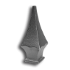 Cast Iron Spear Pointed Finial Available in 2 Sizes cast iron spear pointed finials, cast iron spear point finial, cast iron finial, spear point finial, metal finial, fence accessories, designmaster, cast iron fence accessories, fence posts, cast iron finials for sale, finials, spear finails, decorative finials, fence posts, ts distributors