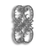 Contemporary Spanish Panel Cast iron panel, panel, royal crest design, royal crest panel, fence panels, metal panels, decorative panels