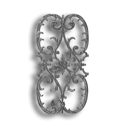Contemporary Spanish Panel Cast iron panel, panel, royal crest design, royal crest panel, fence panels, metal panels, decorative panels