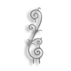 Scroll Design Picket Cast iron panel, panel, scroll design, modern design, modern panel, scroll panel, fence panels metal panels, decorative panels