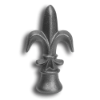 Cast Iron Spear Point Finials Available in 2 Sizes cast iron spear point finial, cast iron finial, spear point finial, metal finial, fence accessories, cast iron fence accessories, cast iron finials for sale, finials, spear points, decorative finials, fence posts