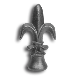 Cast Iron Spear Point Finials Available in 2 Sizes cast iron spear point finial, cast iron finial, spear point finial, metal finial, fence accessories, cast iron fence accessories, cast iron finials for sale, finials, spear points, decorative finials, fence posts