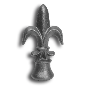 Cast Iron Spear Point Finials Available in 2 Sizes cast iron spear point finial, cast iron finial, spear point finial, metal finial, fence accessories, cast iron fence accessories, cast iron finials for sale, finials, spear points, decorative finials, fence posts
