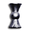 Cast Iron Baluster Collar 1/2" forged steel finial, cast iron bushings, brass finial, bushings, baluster, cast iron baluster collar, cast iron shoes and bases, brass baluster, powder-coated, zinc square shoe, aluminum baluster collar, simshoe, ts distributors