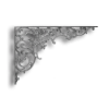 Bird of Paradise Corner Bracket Corner Bracket, Birds of Paradise Design, Cast Iron Bracket, Cast Iron Castings, Cast Iron Corner Bracket, Cast Iron Shelf Bracket, TS Distributors 