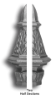 Roman Post Crown Roman post crown, post crown, roman style post crown, post cap, cast iron casting, cast iron post, cast iron post crown, metal casting, metal post crown, metal post, decorative posts, decorative post crown, ts distributors