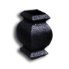 Cast Iron Baluster Collar 1/2" forged steel finial, cast iron bushings, brass finial, bushings, baluster, cast iron baluster collar, cast iron shoes and bases, brass baluster, powder-coated, zinc square shoe, aluminum baluster collar, simshoe, ts distributors
