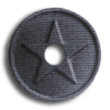Cast Iron Medallion Star cast iron medallion star, cast iron medallion, medallion star, decorative cast iron, single faced medallion, iron rosette, ts distributors