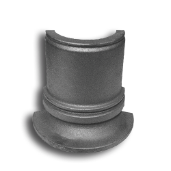 Collar For 4" Standard Pipe Collar for standar pipe, wall collar, thrust collar, pipe fittings, pipe mounting collar, pipe thrust collar, collar for 4" standard pipe, four inch pipe, weldable, post accessories, gate accessories, cast iron castings, metal pipe collar, metal castings, ts distributors