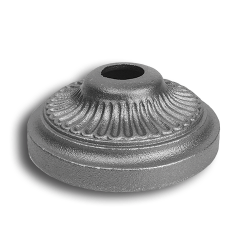 Cast Iron Round Base 1" Cast iron round base, cast iron casting, cast iron base, metal casting, balusters, railing accessories, decorative railing bases, cast iron spindles, decorative spindles, staircase balusters, cast iron spindle base, cast iron railing base, railing base, staircase parts, ts distributors