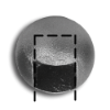 Cast Iron Ball - 2" Dia. with 2" Square Hole Cast Iron Ball, Cast Iron, Metal Ball, TS Distributors