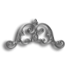 Cast Iron Gate Topper or Insert Decorative Scroll, Cast Iron Scroll, Decorative Cast Iron Scroll, Gate Topper, Cast Iron Gate Top