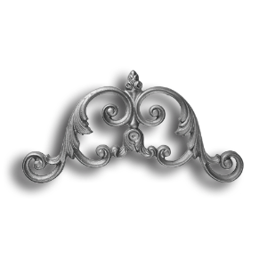 Cast Iron Gate Topper or Insert Decorative Scroll, Cast Iron Scroll, Decorative Cast Iron Scroll, Gate Topper, Cast Iron Gate Top