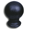Cast Iron Ball Post Cap cast iron ball post cap, cast iron post cap, fence post cap, cast iron fence post cap, finials, cast iron finials, metal, ball post caps, metal post caps, metal finials, metal fence post finials, fence post finials, fence accessories, cast iron fence accessories, metal fence posts, ts distributors
