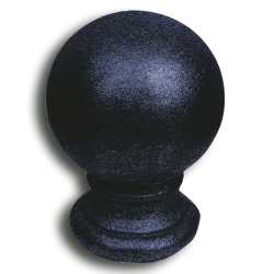 Cast Iron Ball Post Cap cast iron ball post cap, cast iron post cap, fence post cap, cast iron fence post cap, finials, cast iron finials, metal, ball post caps, metal post caps, metal finials, metal fence post finials, fence post finials, fence accessories, cast iron fence accessories, metal fence posts, ts distributors