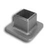 Cast Iron Square Shoe 1-1/4" forged steel finial, cast iron bushings, brass finial, bushings, baluster, cast iron baluster collar, cast iron shoes and bases, brass baluster, powder-coated, zinc square shoe, aluminum baluster collar, simshoe, ts distributors