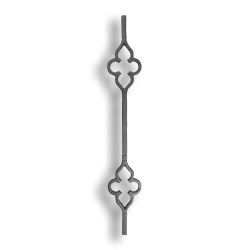 Railing Panel iron casting, cast iron railing baluster, cast iron spindle, cast iron picket, cast iron railing pickets, wrought iron railing balusters, wrought iron pickets, victorian cast iron baluster