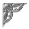 Cast Iron Sunflower Corner Bracket Corner Bracket,Sunflower Design, Cast Iron Bracket, Cast Iron Castings, Cast Iron Corner Bracket, Cast Iron Shelf Bracket, TS Distributors 