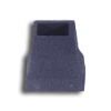 Cast Iron Square Shoe 3/4" forged steel finial, cast iron bushings, brass finial, bushings, baluster, cast iron baluster collar, cast iron shoes and bases, brass baluster, powder-coated, zinc square shoe, aluminum baluster collar, simshoe, ts distributors
